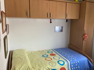 Dormitorio completo madera y tela