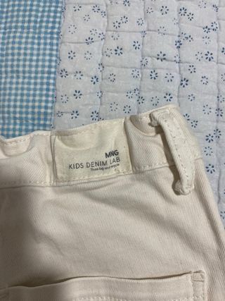 Pantalón Cargo Mango Kids Beige