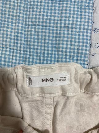 Pantalón Cargo Mango Kids Beige