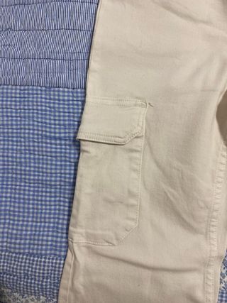 Pantalón Cargo Mango Kids Beige