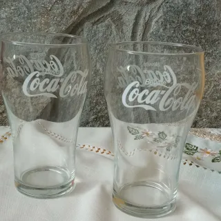 Set 2 Bicchieri Bevete Coca-Cola