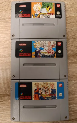 Colección Dragon Ball Z SNES SuperNintendo