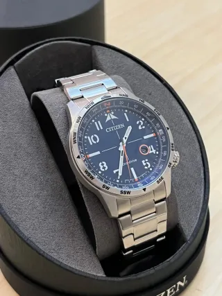 Reloj Citizen Eco-Drive Esfera Azul