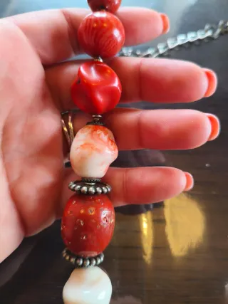 Collana color corallo