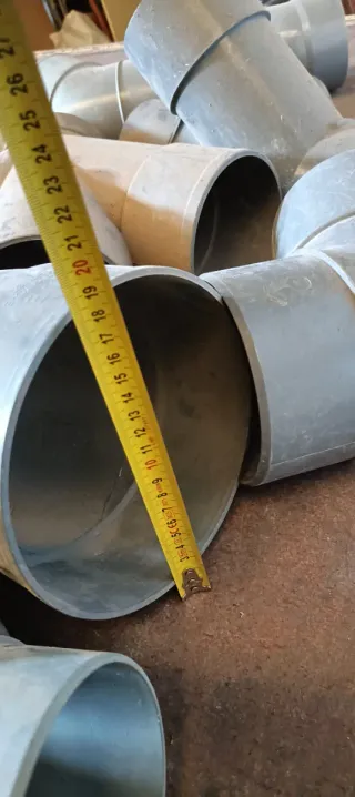 Lote Fontanería PVC Accesorios Tuberías