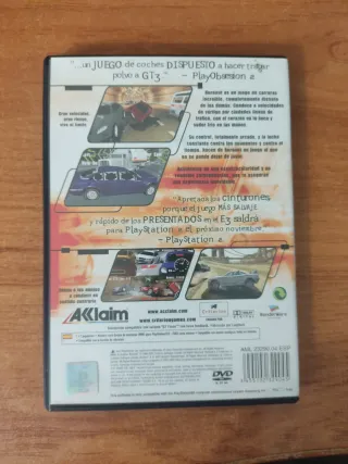 Burnout PS2 Completo Manual y Disco