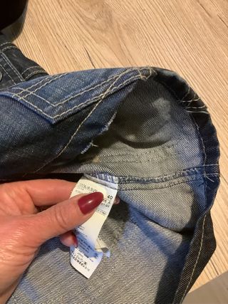 Salopette Benetton donna blu