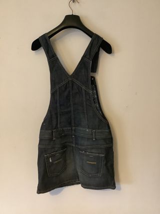 Salopette Benetton donna blu