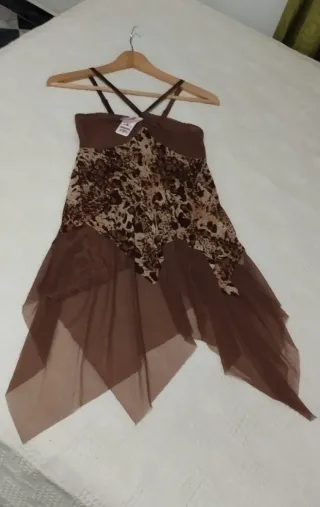 Conjunto sexy estampado leopardo