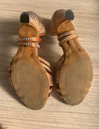Zapatos de Baile Latino con Pedrería