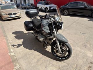BMW R1150R Gris con Maletas y Baúl