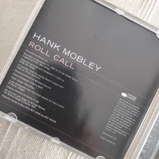 Roll Call - Hank Mobley Blue Note CD jazz