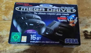 Sega Mega Drive Mini Consola Negra
