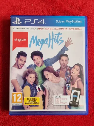 PS4 Singstar Mega Hits + Micrófonos