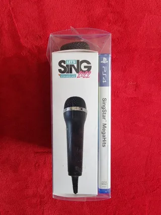 PS4 Singstar Mega Hits + Micrófonos