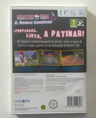 Monster High: El Patinaje Laberíntico - Wii