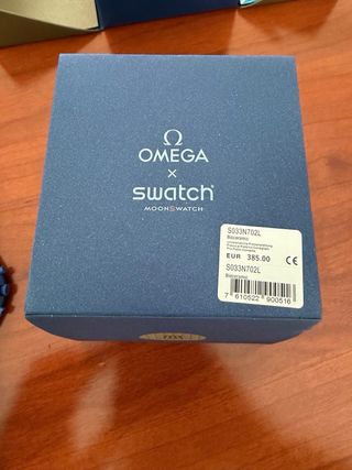 Swatch Mission to Earthphase Moonshine Gold Blu