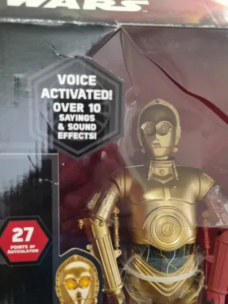 Figura C-3PO Star Wars Interactiva Animatronic