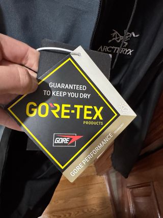 Chaqueta Impermeable Arc'teryx Negra