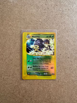 Carta Pokémon Weezing 32/165 NM