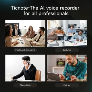 Grabadora Inteligente Mobvoi TicNote AI