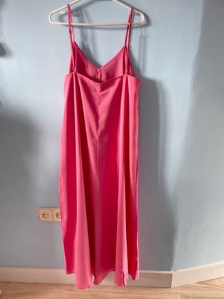 Vestido de verano Zara rosa