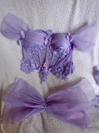 Vestido de Quinceañera Morado