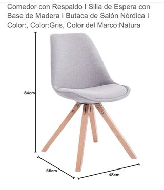 2 Sedie da Pranzo Girevoli in Tessuto Grigio