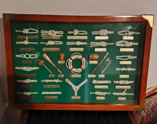 Cuadro de nudos marineros