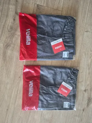 Pantalón de trabajo Velilla gris talla M
