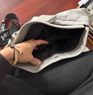 Bolso bandolera Xiaomi gris unisex