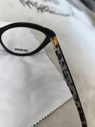 Moldura Gafas Love Moschino Negro Multicolor