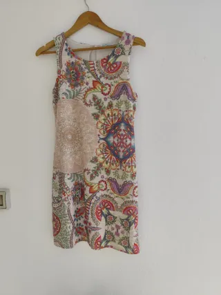 Vestido Desigual Verano Talla S