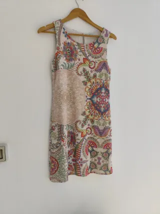 Vestido Desigual Verano Talla S