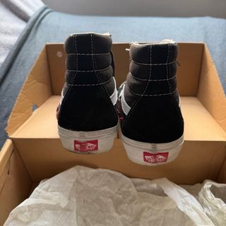 Vans Botín Hombre Negro y Blanco