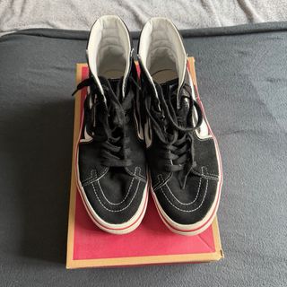 Vans Botín Hombre Negro y Blanco