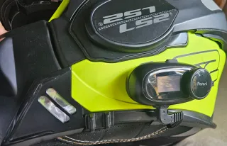 Casco Moto Ls2 Amarillo y Negro