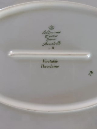 Vajilla Seltmann Weiden Porcelana Vintage 44 pieza