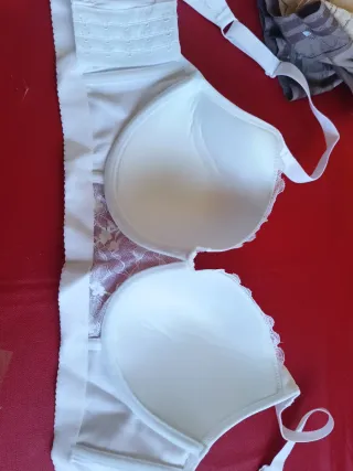 Sujetador blanco encaje 90B nuevo
