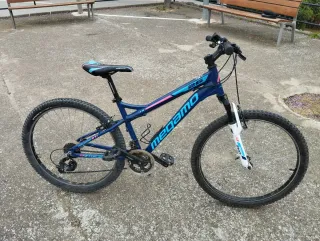 Bicicleta Megamo 26 Azul y Rosa