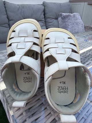 Zapato Feroz Tabarca Blanco XL+