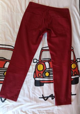 Lote 3 Pantalones H&M, Springfield Talla M