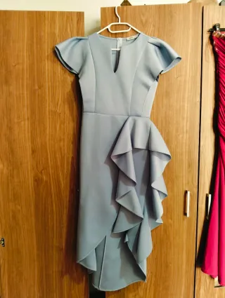 Vestido de fiesta azul