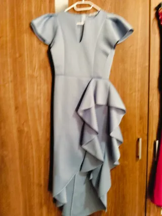 Vestido de fiesta azul