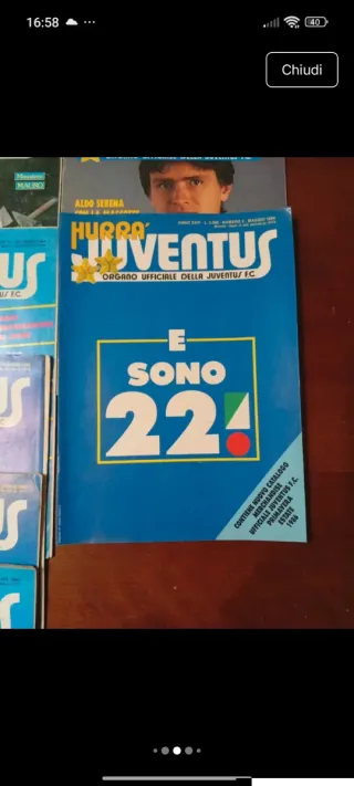 Riviste Hurrà Juventus anni 80