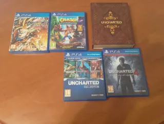 PS4 Uncharted: The Nathan Drake Collection + Otros