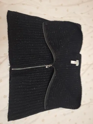 Coprispalle Carpisa nero con zip