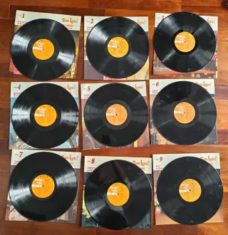 Tutto Liscio - Cofanetto Vintage - 9 LP 33 giri