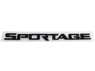 Letras Portón Trasero Kia Sportage Negro