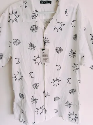 Camisa INSIDE Verano Estampada Talla M